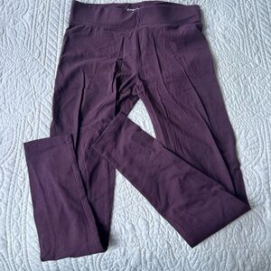 Sonoma plum cotton leggings